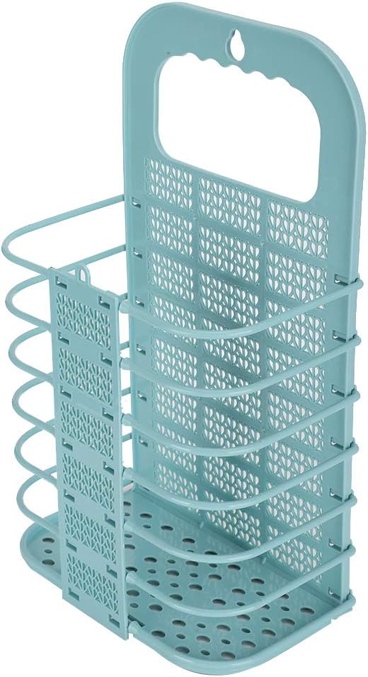 AYNEFY Feeding Supplies Basket Foldable Wall Mounted Feeder Foldable Hanging Feeder with Sticking Hook for Chickens Rabbits Guinea Pigs Chinchillas Hamsters Chicken Vegetable