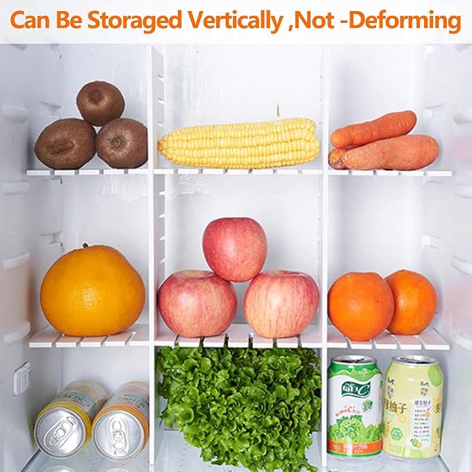 12Pcs Drawer Dividers, 16.93" x 2.76", Thick, Large Adjustable Drawer Organizer for Clothes, Kitchen, Bathroom, Dresser, Fridge, Bedroom, Office Storage, DIY Storage Organizer Separator