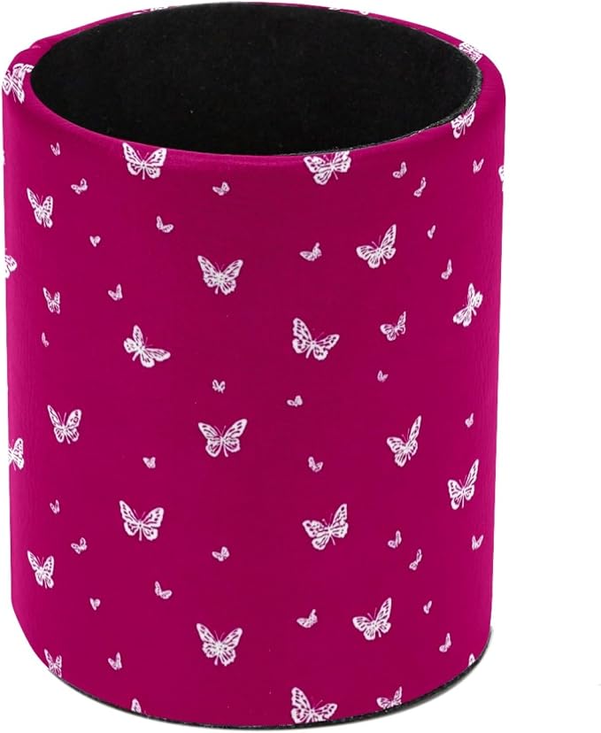 Butterfly Pen Holder, Pencil Cup Marker Brush Holder Desk Storage Case, Desktop Organizer for School Office Home Supplies
