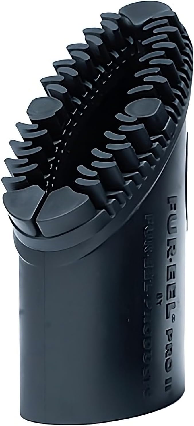 FUR-EEL PRO 2.0 - Single Refill | Universal Vacuum Attachment for Dog & Cat Hair | Replaceable Soft Rubber Head | Washable & Reusable