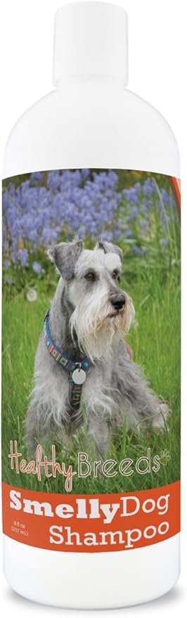 Healthy Breeds Miniature Schnauzer Smelly Dog Baking Soda Shampoo 8 oz