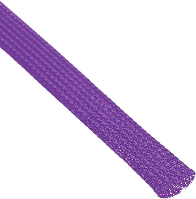 33ft PET Expandable Braided Cable Sleeve, 1/4" Cable Cord Management Sleeve | Wire Loom Tubing Cable Sleeve for TV, Computer, Home Theater, USB Cable, Power Cord Audio Video Cable