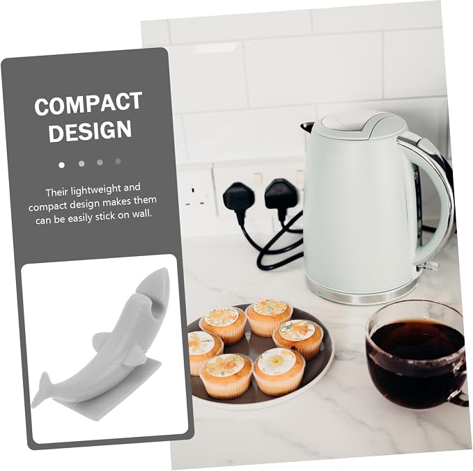 Artibetter 1pc Cord Organizer Soft Wire Holder for Home Appliances Self-Adhesive Charging Cord Wrapper Cute Animal Design Tidy Desktop Organizer for USB Cables and Earphones Gray