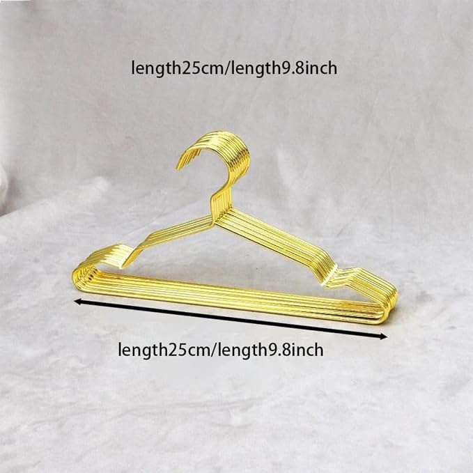 20Pcs Metal Pets Clothes Hanger Small Dog Closet Hangers Cat Racks Storage Organizer