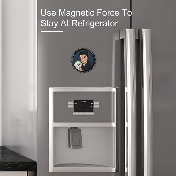 Pet & Figure Magnetic Bottle Opener for Fridge – 3.1 Inch Stainless Steel Beer Opener, Refrigerator Magnet with Strong Hold