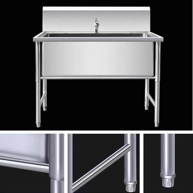 Stainless Steel Dog Bath Station,Dog Shower Tub,Pet Dog Bathtub,Dog Pet Washing Grooming Station for Home,Dog Grooming Tub,Dog Wash Sink Station for Large & Medium Dogs