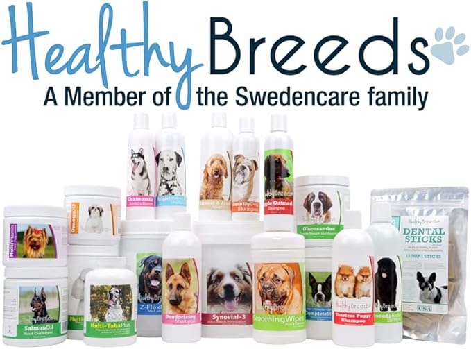 Healthy Breeds Australian Shepherd Chamomile Soothing Dog Shampoo 8 oz (Pack of 2)