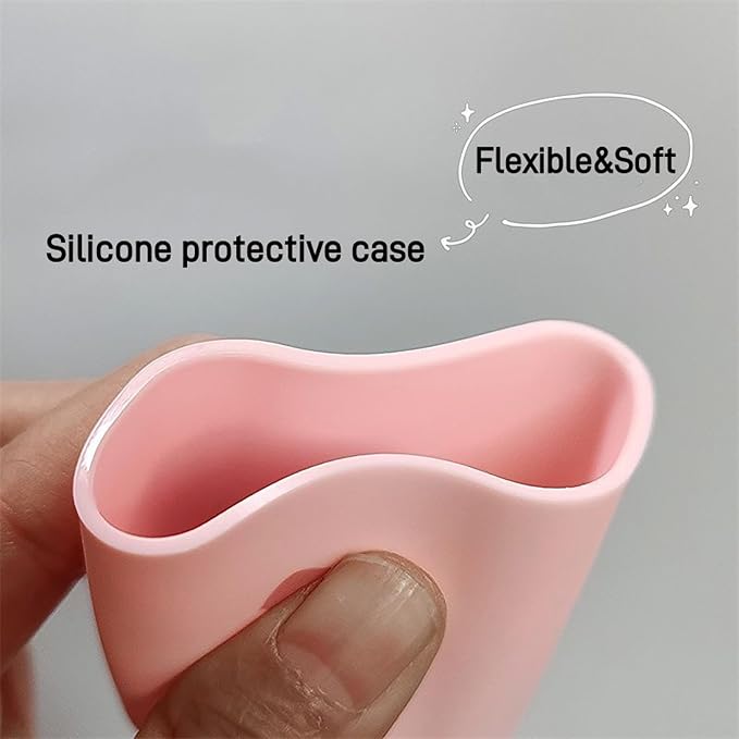 Cute Cable Protector for iPhone Charger,Classic Charging Cord Protector,Soft Frosted Silicone Charger Cover,Wire Cord Saver,Data Cable Saver Phone Cable Protector for iPad iPhone 14 15 16Pro Max-Pink