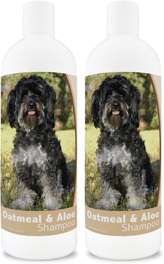 Healthy Breeds Maltipoo Oatmeal Shampoo with Aloe 16 oz (Pack of 2)