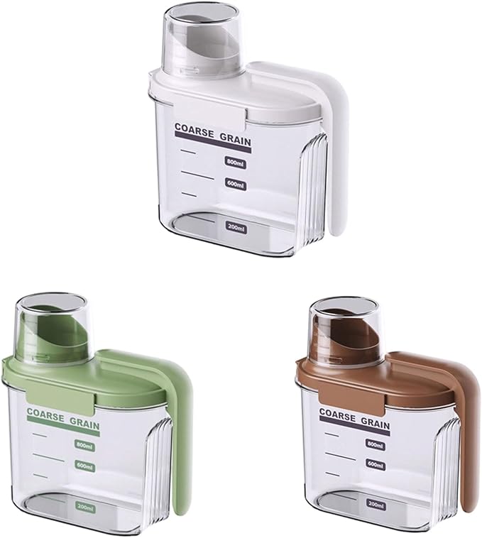 Sanitary Pet Bin with Sealed Cover and Break Design Good for Busy Households Portable Pet Food Carrier