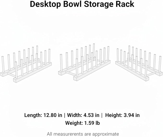Organize Round Pet Bowls Vertically with This Compact Desktop Storage Rack, Multicolor PET Stand for Feeding Areas