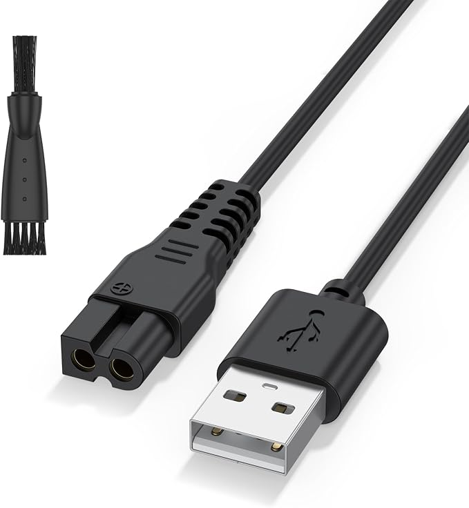 Charger for HOLDOG Dog Clippers, 5V 3.3ft USB Replacement Charging Cable for HOLDOG Cat Grooming Clippers with Cleaning Brush