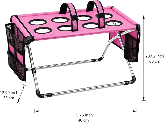 Foldable Dog Grooming Table, Pet Hammock with Stand for Small Dogs & Cats