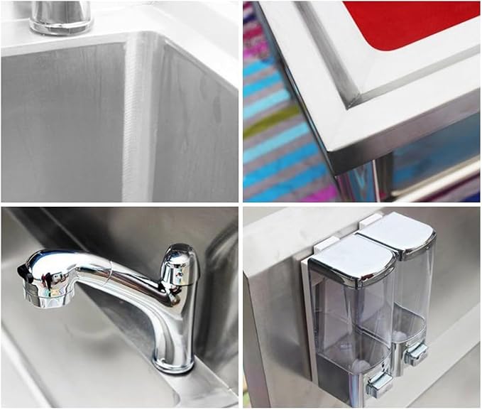 Pet Washing Station Sink Shower,Dog Bathtub for Home,Stainless Steel Professional Grooming Bath Tub.Silver-120x70x90cm
