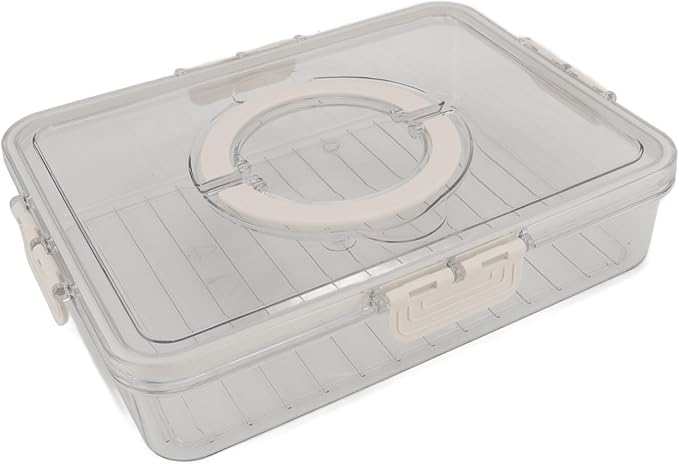 Food Storage Container, Vegetables Fruit Containers Prevents Deformation Space Saving PET for Kitchens (Outer Box), ZIZEVewn356ktog-12