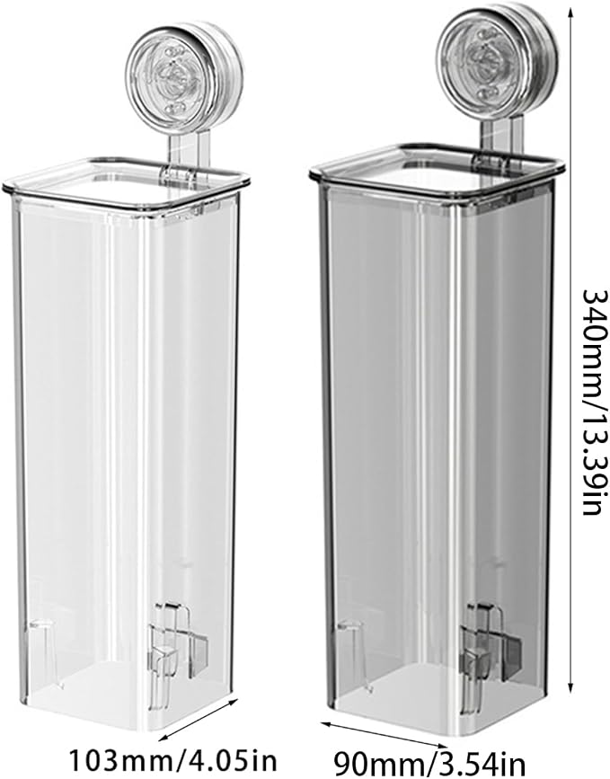 Paper Cup Organizers with Double Tubes Designs Home Decoration Portable Accessory for Household Easy Access Wall Mounted Storage Rack