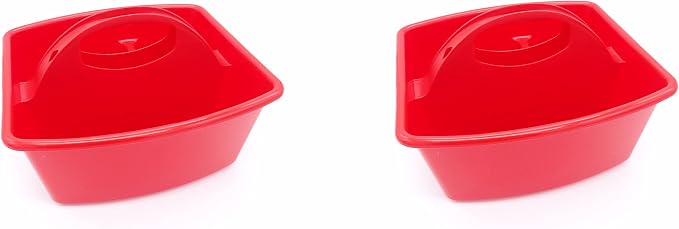 Grooming Cleaning Tool Supplies Tote Caddy - 10.5" x 10" x 6.5" - 2 Pack