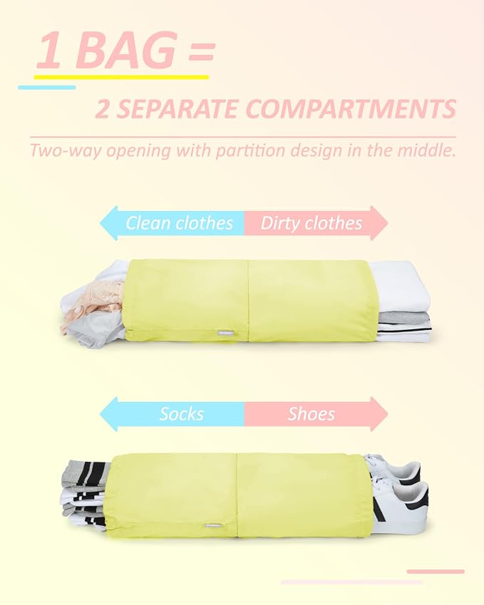 BAGSMART Compression Packing Cubes for Travel Essentials | 14 Set /6 Set /4 Set/2 Set, Lightweight, Durable