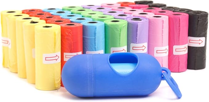 Bone Shape Pet Pick Up Poop Bag Dispenser Portable Dog Poop Waste Bag Holder Outdoor Garbage Bags Organizers