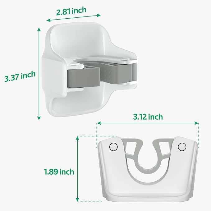 reliahom Broom Holder Wall Mount Mop Grippers organizer wall hanging,10Pack | No Drilling Self Adhesive Easy install Anti-Slip Mop Broom Hanger Storage Rack for Kitchen,Laundry Room,Garden,Garage