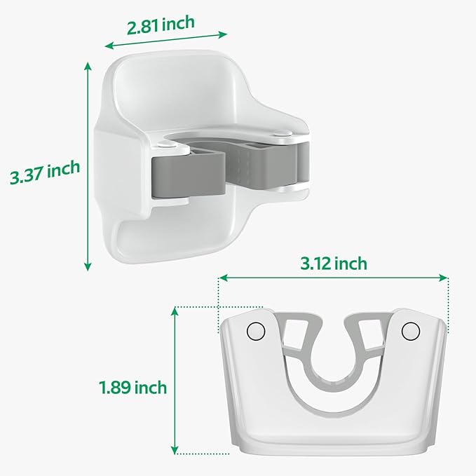reliahom Broom Holder Wall Mount Mop Grippers organizer wall hanging, 3Pack | No Drilling Self Adhesive Easy install Anti-Slip Mop Broom Hanger Storage Rack for Kitchen,Laundry Room,Garden,Garage