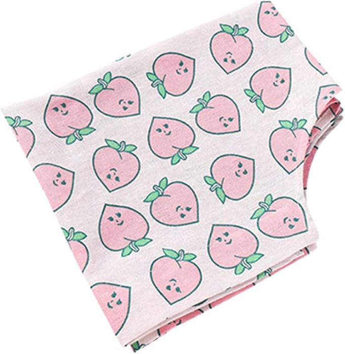 Pet Camp Bed Sheet Replacement Swing Bed, Peach | Pet Swing Bed Sheet Nylon Sheet for Indoor Sleeping, Small / Middle Size Relaxing, Cartoon Pattern