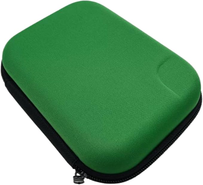 First Aid Hard Case Empty, First Aid Hard Case First Aid EVA Hard Red Medical Bag for Home Health First Emergency Responder Camping Outdoors (Green)