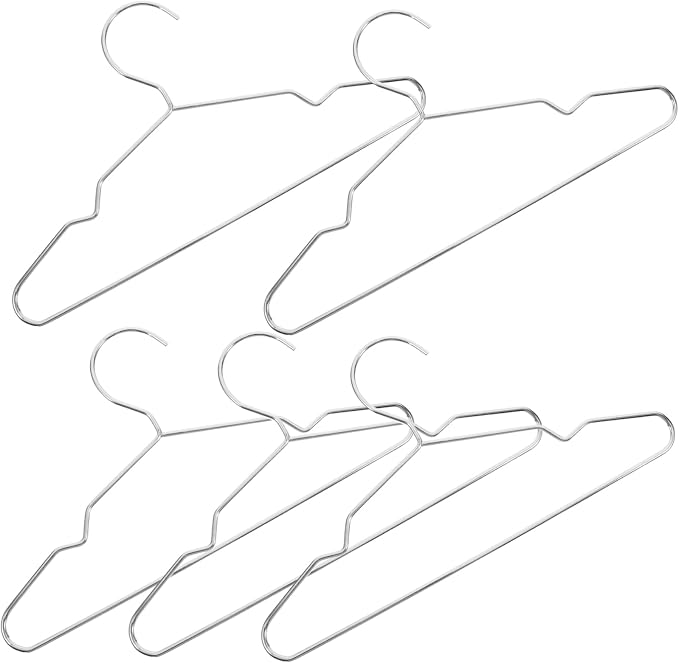 10pcs Steel Cat Hangers for Pet Clothes Space Saving Cats Storage with Chic Finish for Store Use