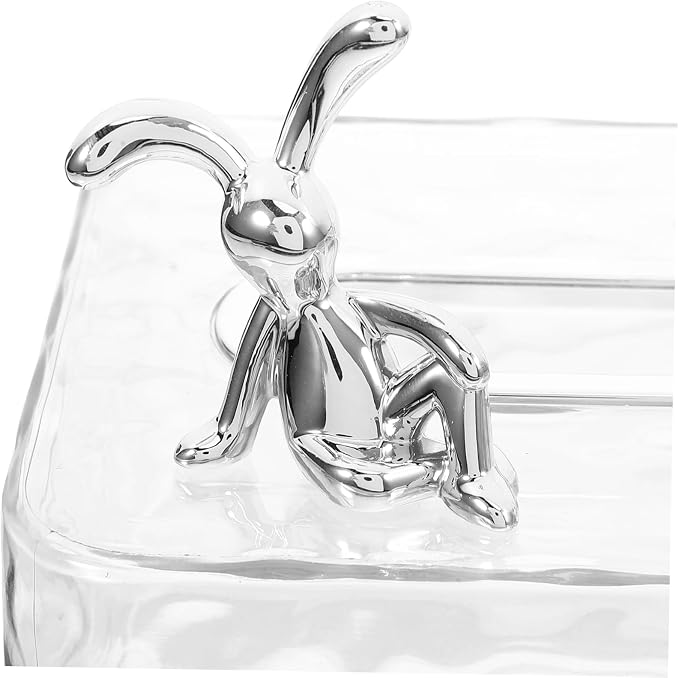 Clear Tissue Box Holder Elegant Tissue Dispenser for Home Office Decor Space-Saving Design Transparent Storage for Easy Item Identification