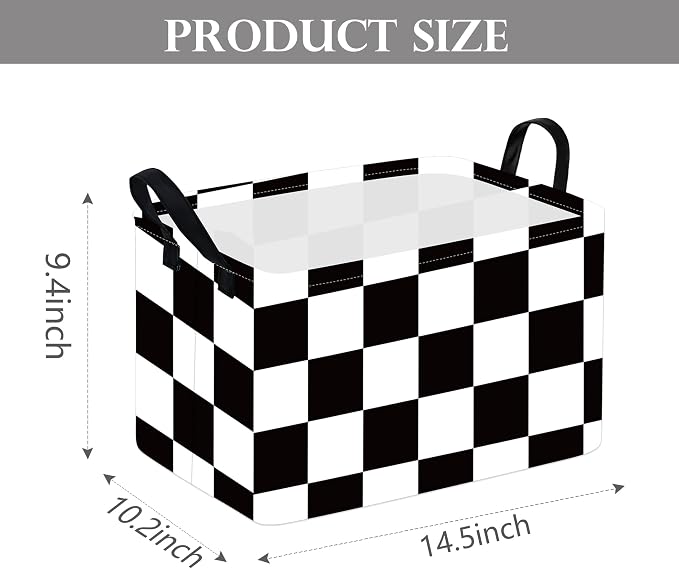 Baby Storage Basket Nursery Box Laundry Hamper Organization Bins for Toys and Clothes with Handles