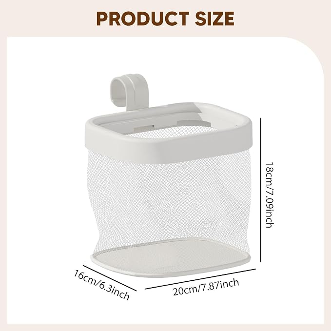 Pet Fence Dog Toy Storage Baskets Hanging Organizer Large Capacity Easy to Clean Puppy Toy Bins Dog Crate Hanging Baskets