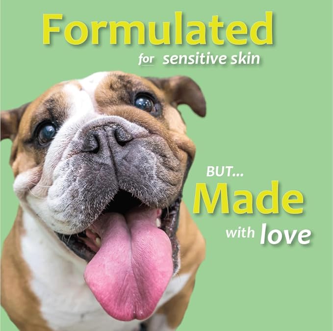 Pet Shampoo and Cream Rinse Set, Hypoallergenic Formula with Essential Fatty Acids, Natural Moisturizing for Pets, 12 fl oz (Cream Rinse)