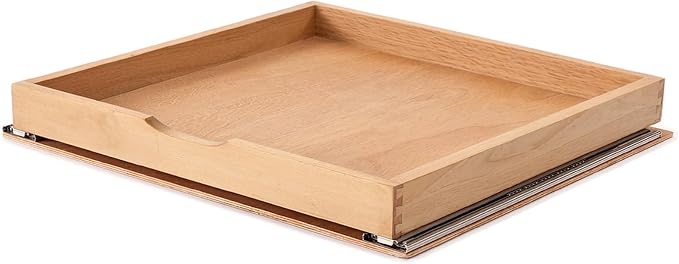 Pull Out Cabinet Drawers - 6x2 Size Options (12-23'W,18-21'D), Pre-Assembled with Soft Close Slides, Solid Beechwood, Easy Installation(26'W x 18'D)