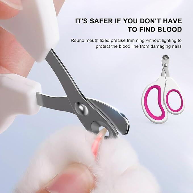 Aogeili Cat Specific Nail Clipper, Avoiding Excessive Cutting, Suitable for Beginners. It Can Also be Used for Small Animals Such as Birds, Hamsters, Rabbits, Hedgehogs, Ferrets, Guinea Pigs, Etc.