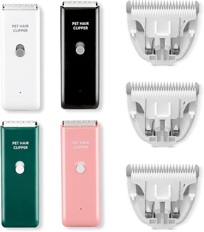 Detatchable Replacement Blades for Dog Clipper,Replacements Blades for Dogs and Cats Grooming Clippers,3 PCs Replacement Blades Only