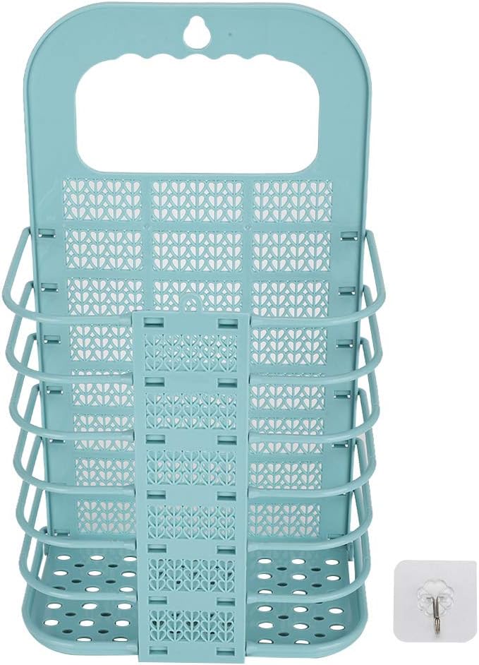 AYNEFY Feeding Supplies Basket Foldable Wall Mounted Feeder Foldable Hanging Feeder with Sticking Hook for Chickens Rabbits Guinea Pigs Chinchillas Hamsters Chicken Vegetable