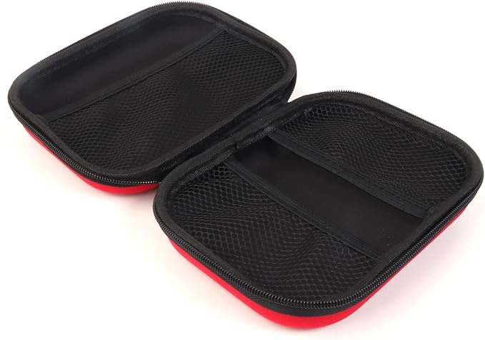 First Aid Hard Case Empty, First Aid Hard Case First Aid EVA Hard Red Medical Bag for Home Health First Emergency Responder Camping Outdoors (Red)