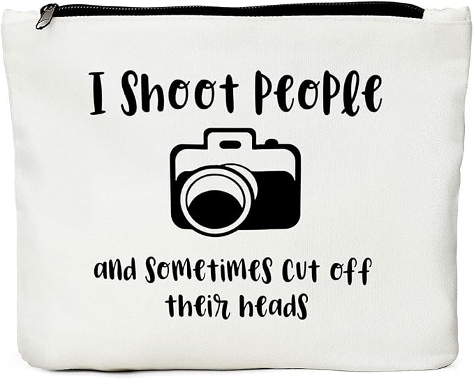 Photography Lovers Gifts Makeup Bag, Funny Photographer Gift Cosmetic Bag | Christmas Birthday Graduation Editor Gifts for Women Photographer Photography lover Videographer Travel Toiletry Bags