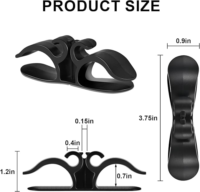 8PCS Cord Organizer for Appliances,Upgraded Appliance Cord Wrap | Appliance Cord Organizer Cord Kipper Cord Holder for Appliances Stick on Pressure Cooker, Coffee Maker, Air Fryer,Mixer