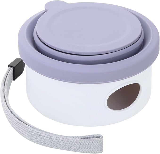 Dog Water Bowl - Portable Pet Dish, Food Storage, Travel Feeding Accessory | Pet Travel Bowl - On The Go Feeding for Dogs | Lightweight Fabric, Water Container, Food Storage Pouch for Trips