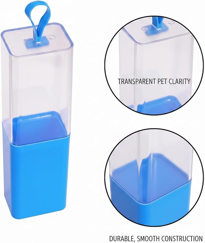 Stackable PET Storage Box, Rigid Clear Organizer for Cables & Small Items, Durable Transparent Container, 13 x 3.3 x 1.6 Inches