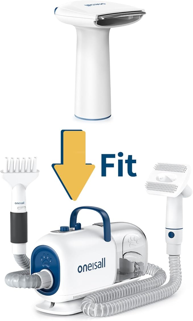 oneisall Replacement Deshedding Brush for BM1 Dog Grooming Vacuum Blow Dryer and Clippers