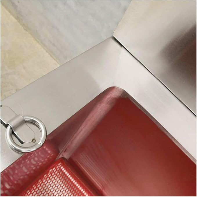 Professional Stainless Steel Pet Bathing Station,Dog Bathtub with Shower Sink,Home Grooming Tub for Large Medium Small Dogs.120cm/47.2in-Width 70cm