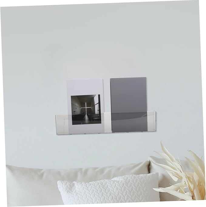 2 Pcs Wall-Mounted Bookshelf for Kids Book Rack for Kids Rooms Nursery Book Shelves Wall Easy Install Floating Shelves