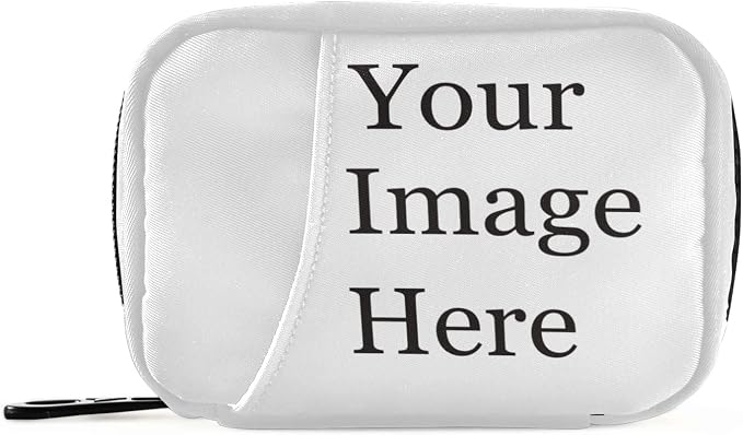 Custom Pill Case 7 Day Pill Organizer Personalized Travel Pill Case Portable Weekly Pill Box Bag Container Vitamin Supplement Holder with Zipper for Family Business