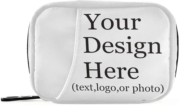 Personalized Custom Pill Case 7 Day Pill Organizer Travel Pill Case Portable Weekly Pill Box Bag Container Vitamin Supplement Holder with Zipper for Family Business