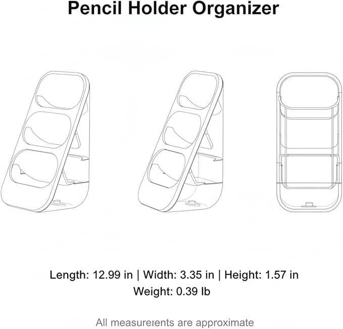 Pencil Holder Organizer, 1 PC