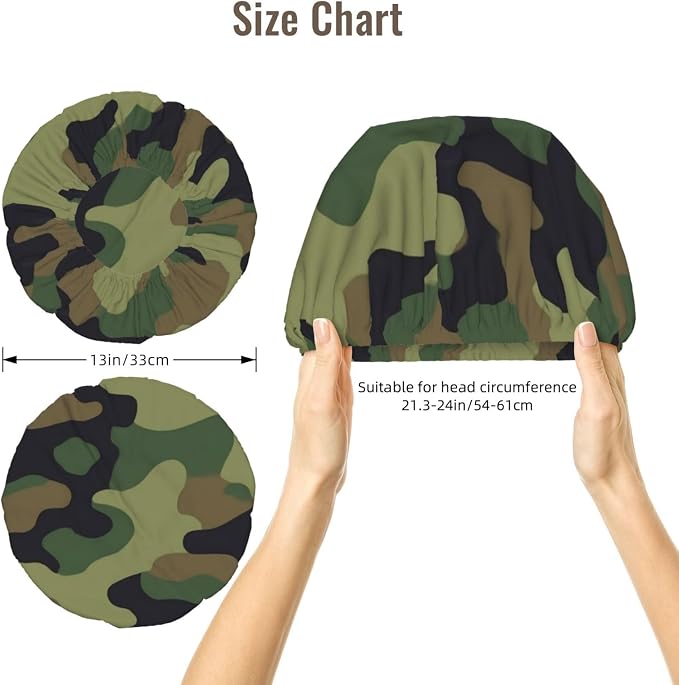 Adjustable Silk Satin Night Cap Women's Men's Sleep Cap