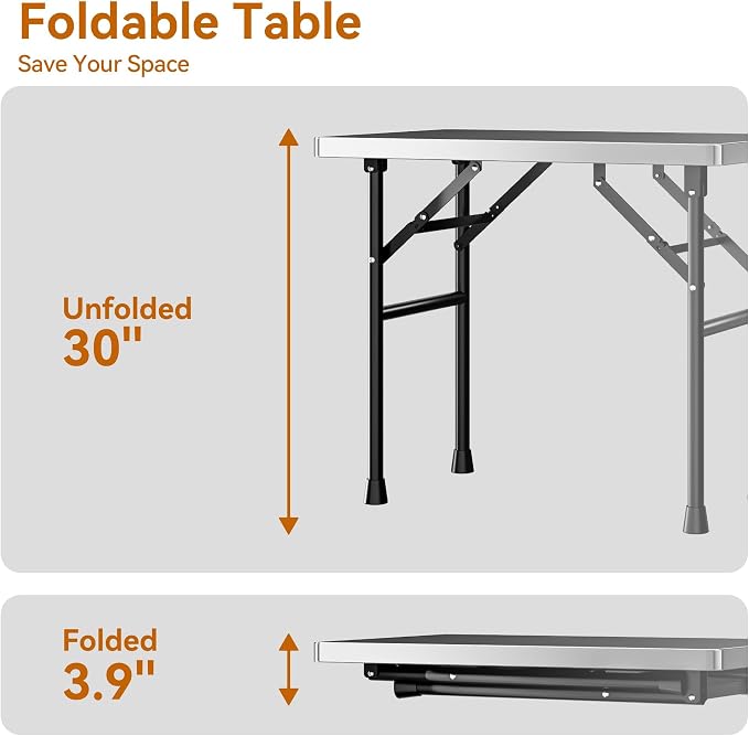 Dog Grooming Table with Arm, Hammock, Nooses, 35.5"L×23.6"W Tabletop | 30" H Foldable Heavy Duty Pet Grooming Station | Non-Slip Waterproof Tabletop | 33.5" H Adjustable Stainless H-Frame Arm