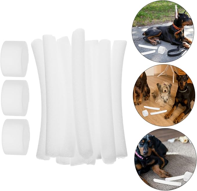 BESPORTBLE 10pcs Dog Ear Stand Fixed Support Puppy Ear Tying Device Soft Foam Tape Pet Accessory